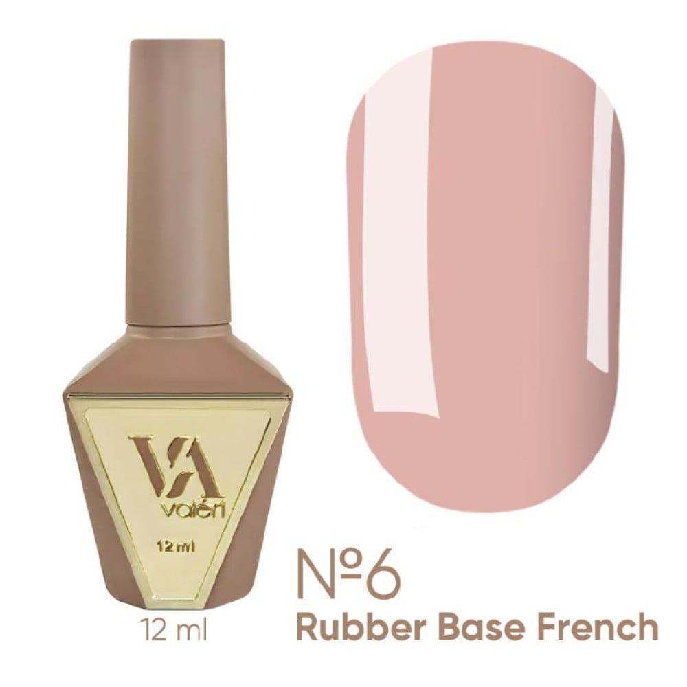 База камуфлююча для гель-лаку Valeri Rubber French Base 006 12 мл