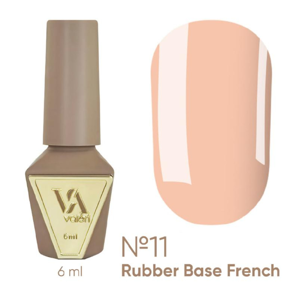 База камуфлююча для гель-лаку Valeri Rubber French Base 011 6 мл
