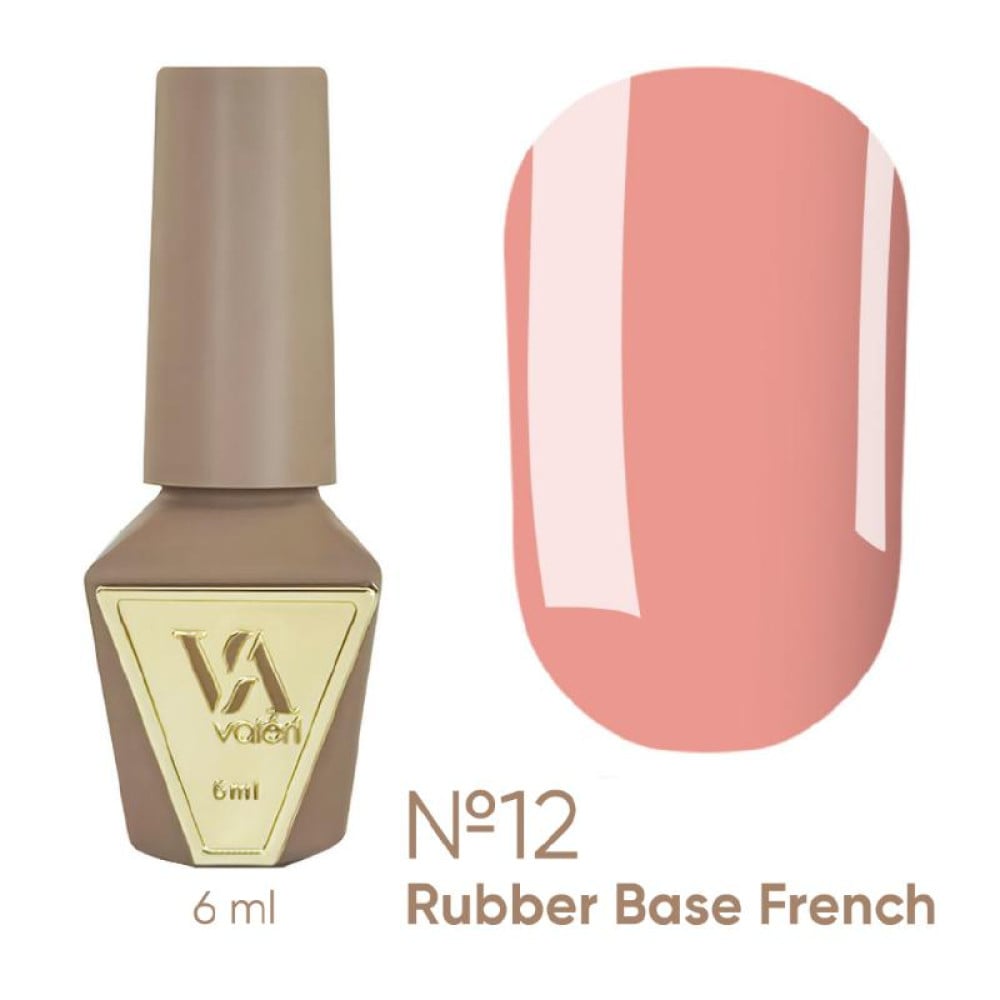 База камуфлююча для гель-лаку Valeri Rubber French Base 012 6 мл