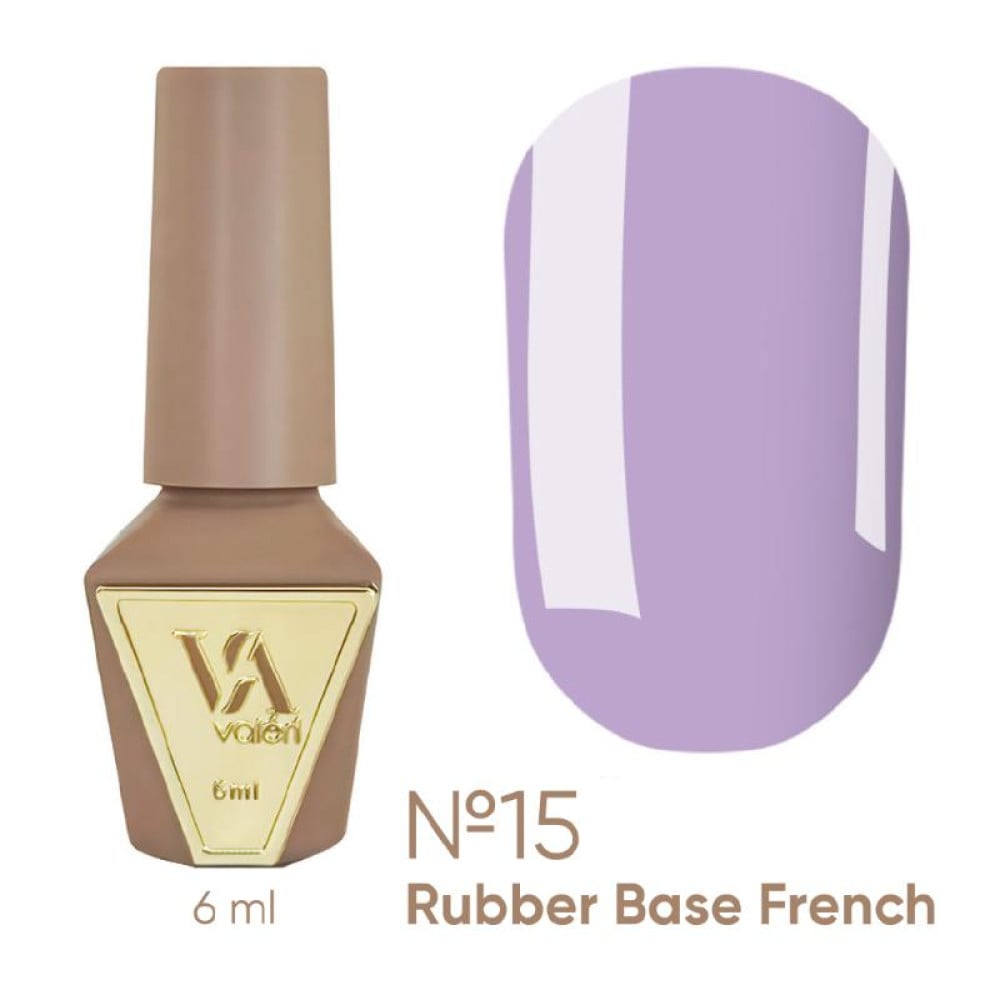 База камуфлююча для гель-лаку Valeri Rubber French Base 015 6 мл