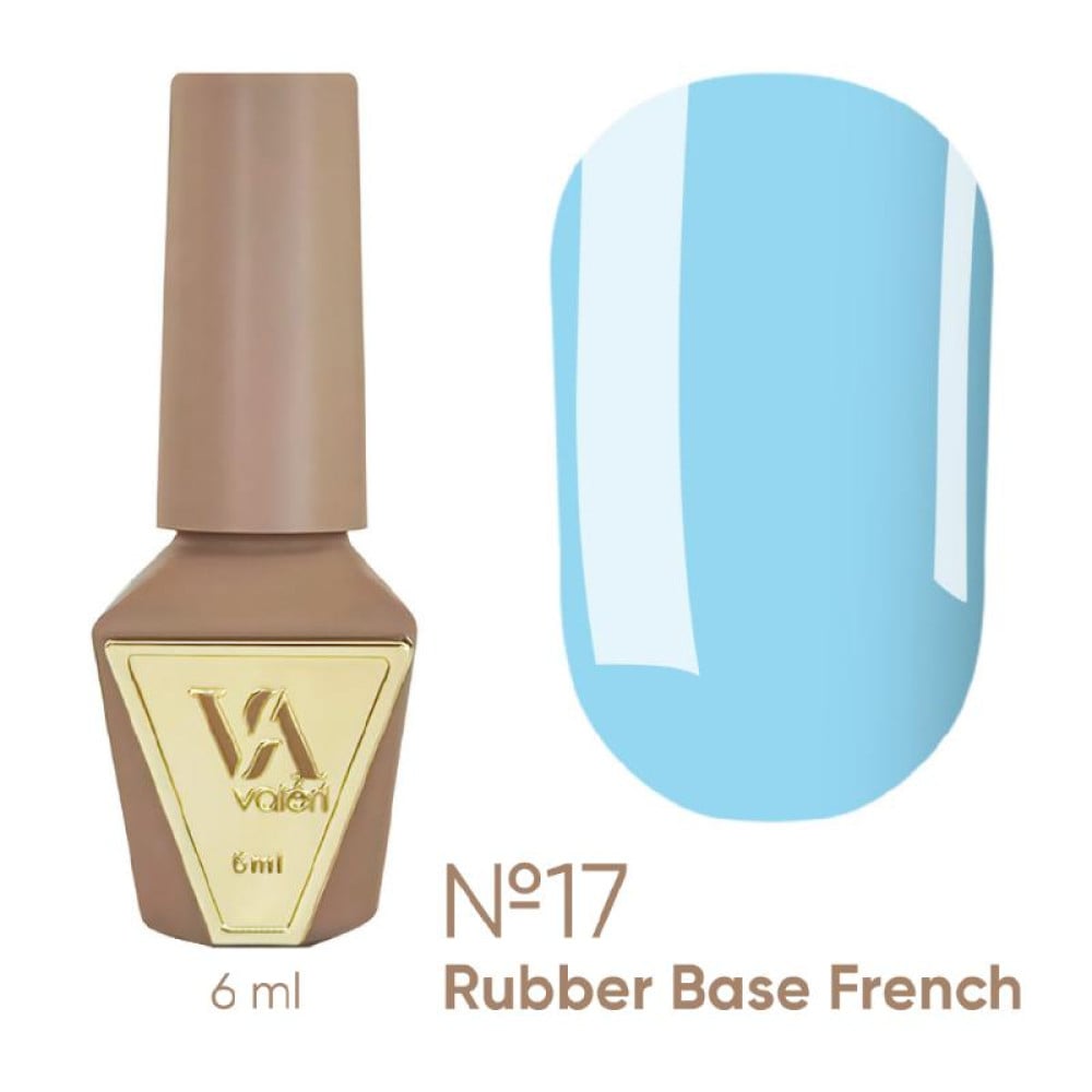 База камуфлююча для гель-лаку Valeri Rubber French Base 017 6 мл