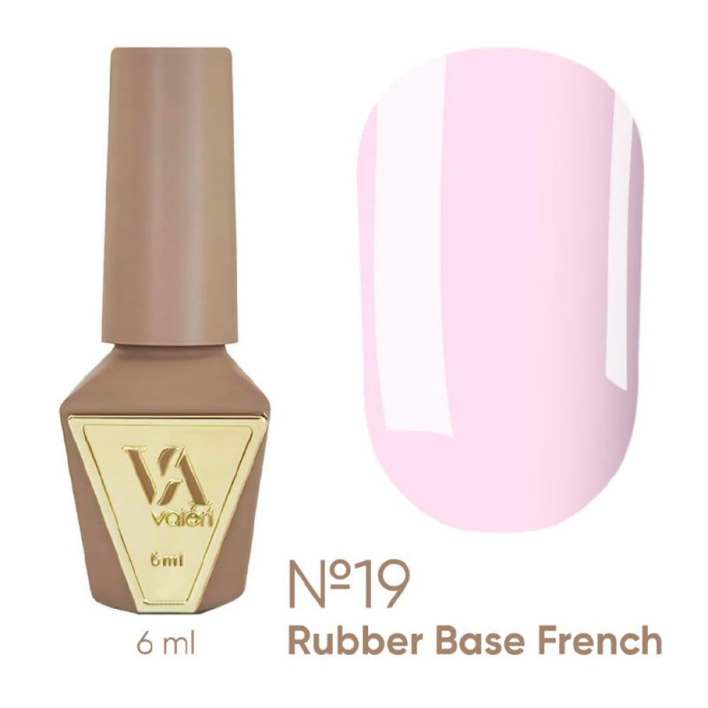 База камуфлююча для гель-лаку Valeri Rubber French Base 019 6 мл