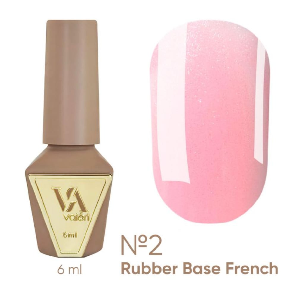 База камуфлююча для гель-лаку Valeri Rubber French Base 002 6 мл