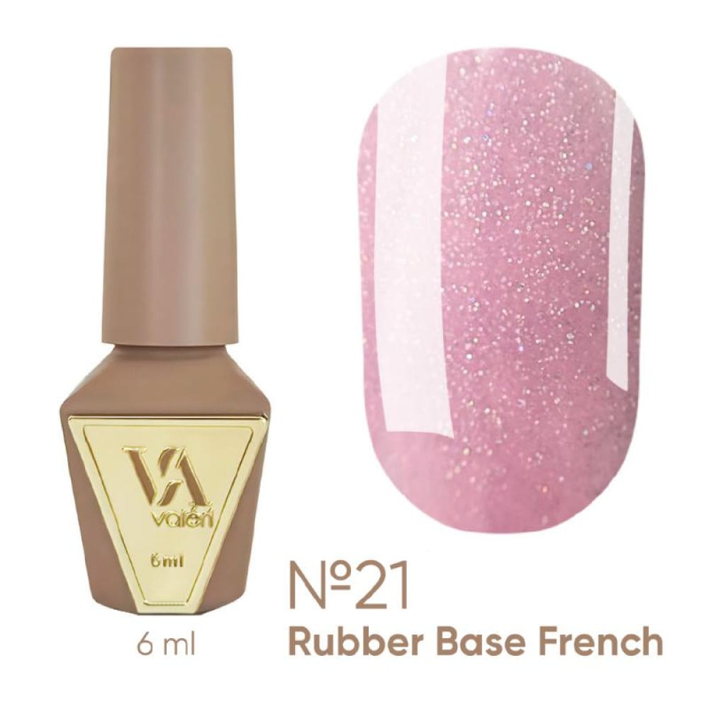 База камуфлююча для гель-лаку Valeri Rubber French Base 021 6 мл