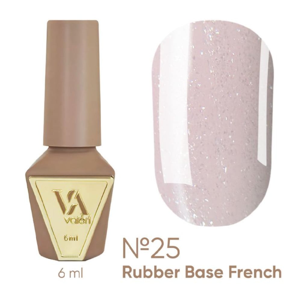База камуфлююча для гель-лаку Valeri Rubber French Base 025 6 мл