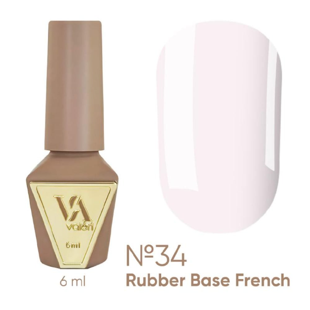 База камуфлююча для гель-лаку Valeri Rubber French Color Base 034 6 мл
