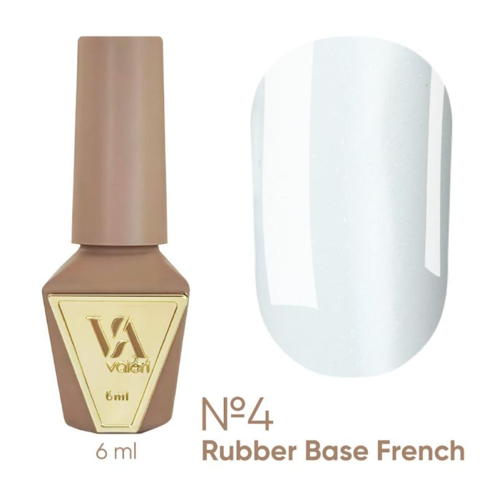 База камуфлююча для гель-лаку Valeri Rubber French Base 004 6 мл