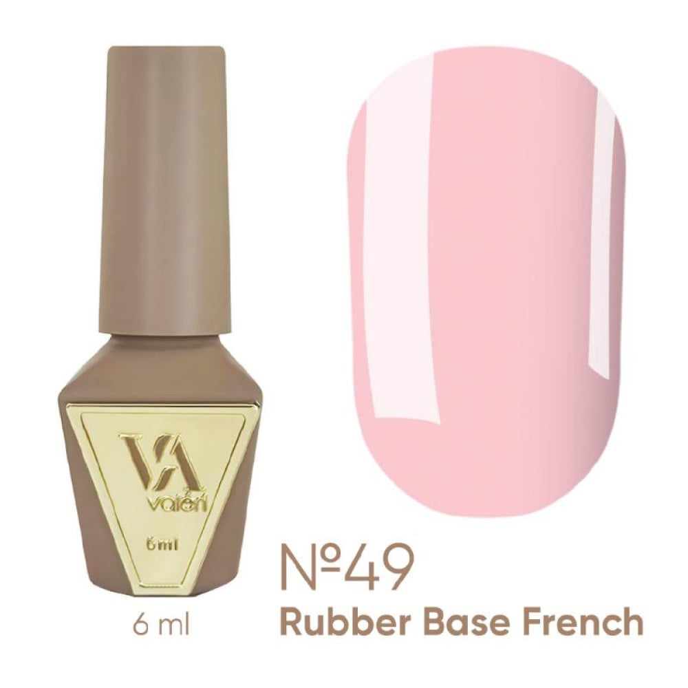 База камуфлююча для гель-лаку Valeri Rubber French Color Base 049 6 мл