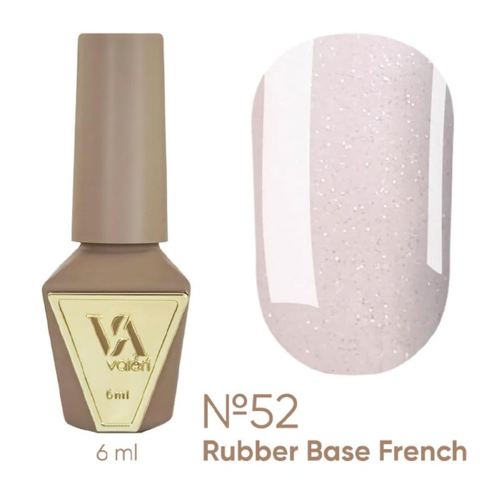 База камуфлююча для гель-лаку Valeri Rubber French Opal Base 052 6 мл