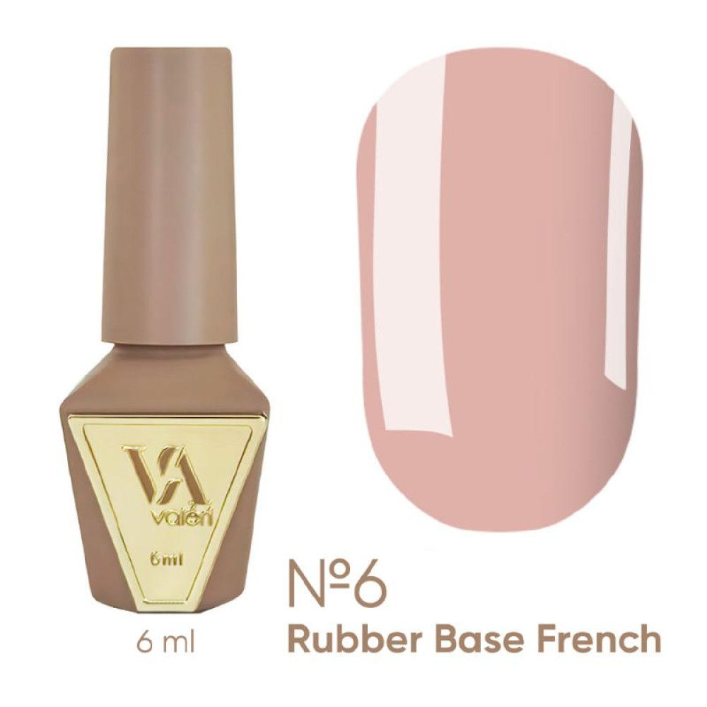 База камуфлююча для гель-лаку Valeri Rubber French Base 006 6 мл