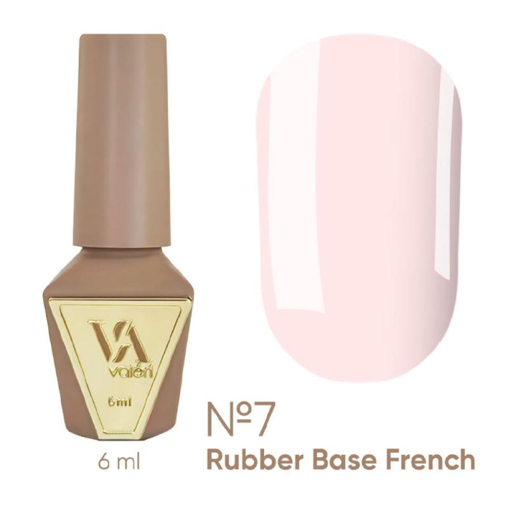 База камуфлююча для гель-лаку Valeri Rubber French Base 007 6 мл
