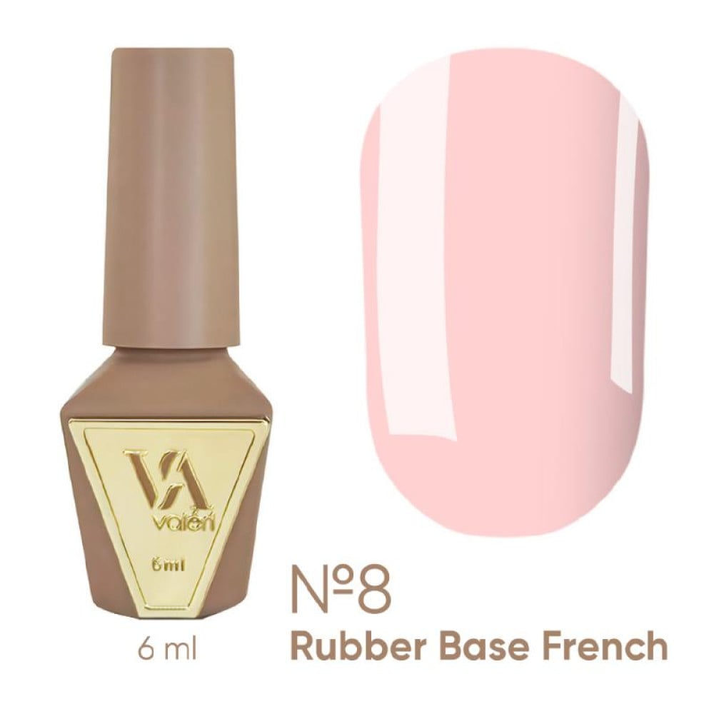 База камуфлююча для гель-лаку Valeri Rubber French Base 008 6 мл