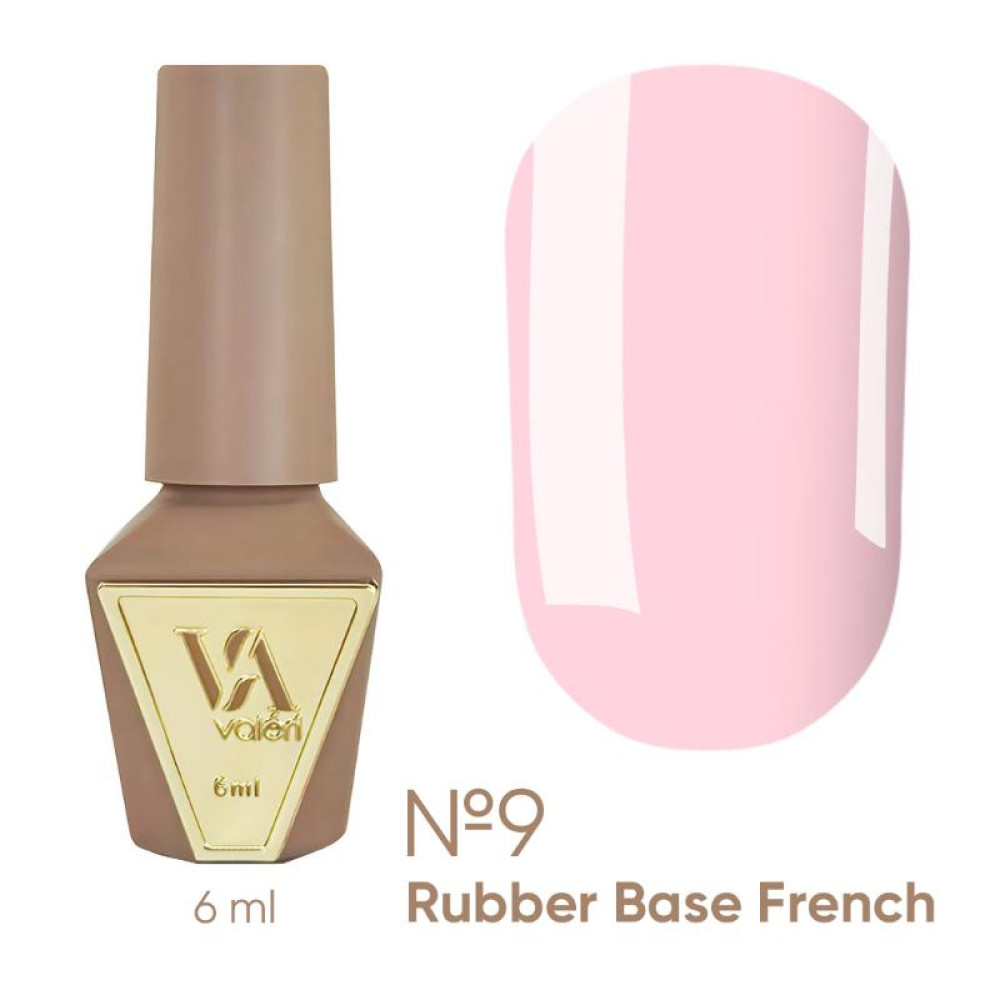 База камуфлююча для гель-лаку Valeri Rubber French Base 009 6 мл