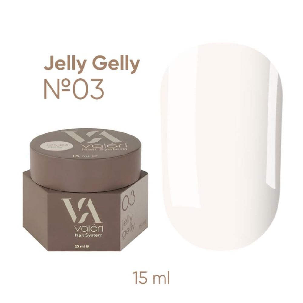 Гель-желе будівельний Valeri Jelly Gelly 03 15 мл