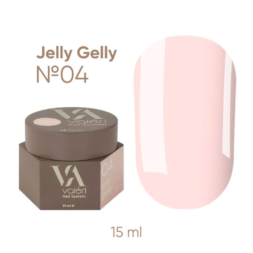 Гель-желе будівельний Valeri Jelly Gelly 04 15 мл