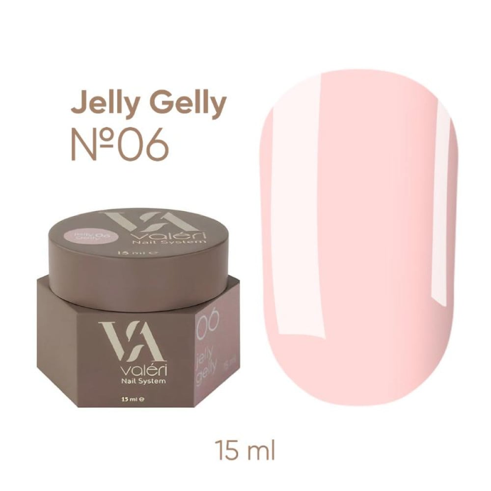 Гель-желе будівельний Valeri Jelly Gelly 06 15 мл