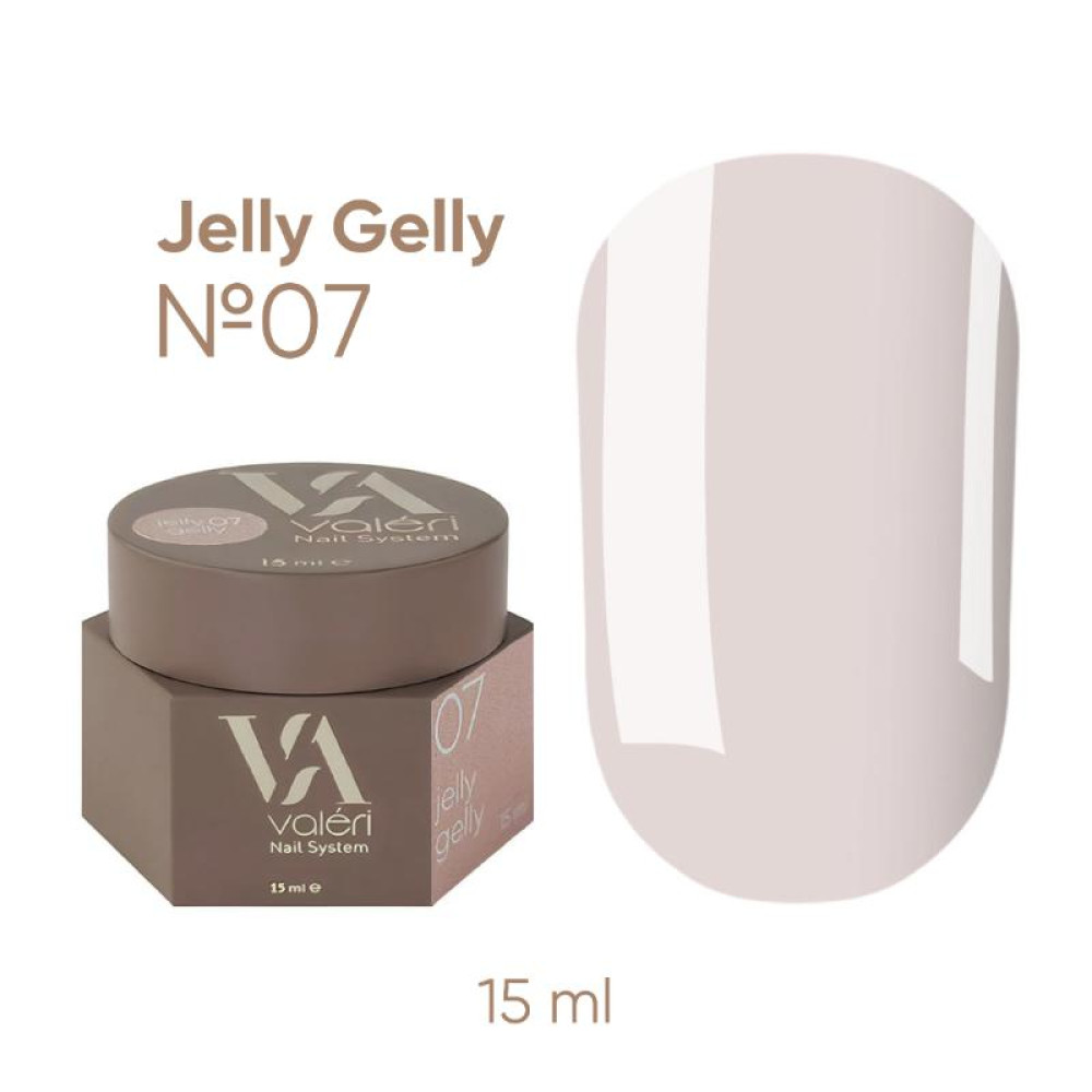Гель-желе будівельний Valeri Jelly Gelly 07 15 мл