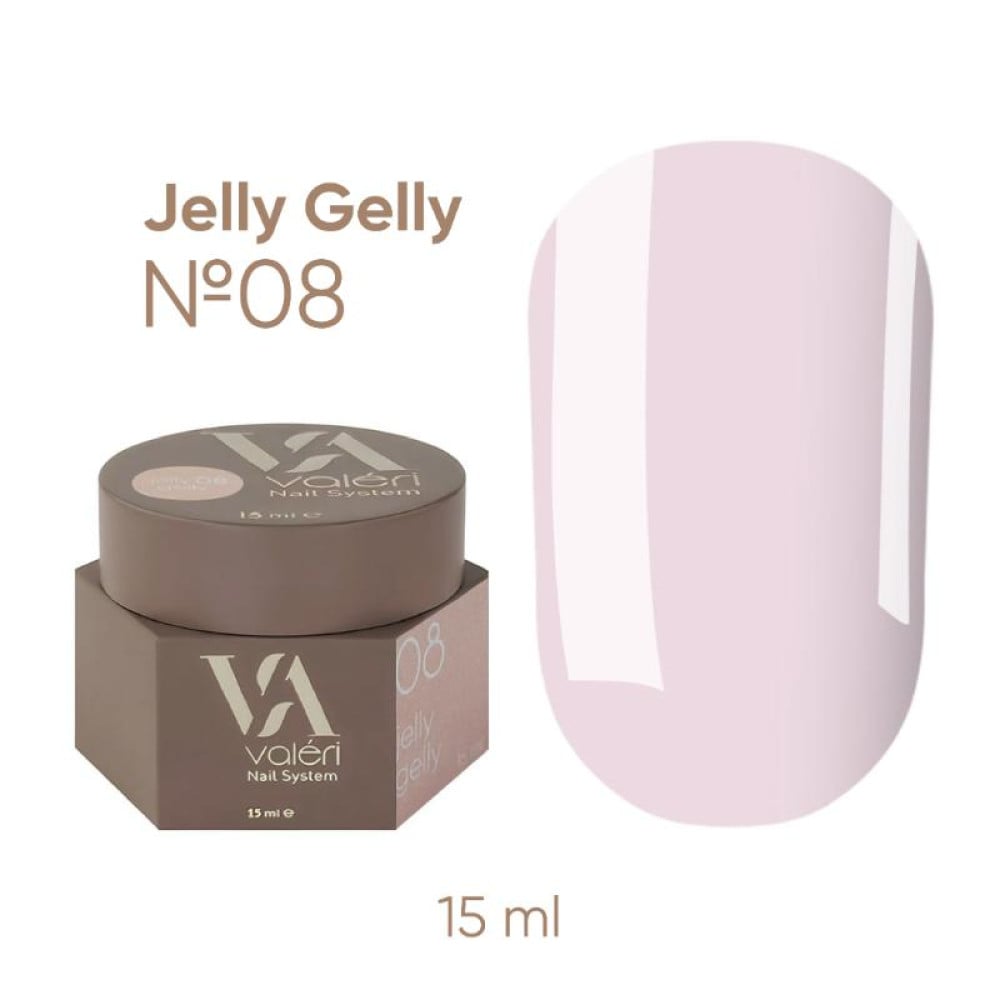 Гель-желе будівельний Valeri Jelly Gelly 08 15 мл