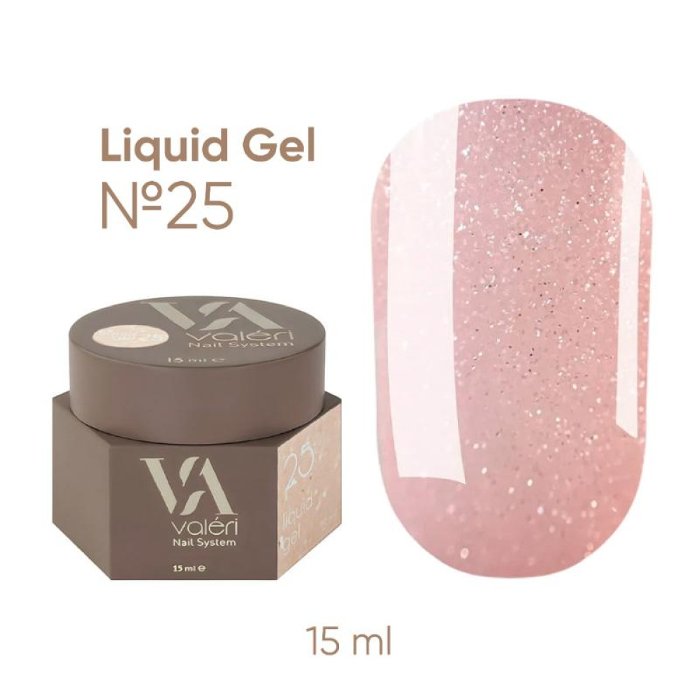 Рідкий гель Valeri Liquid Gel 025 15 мл