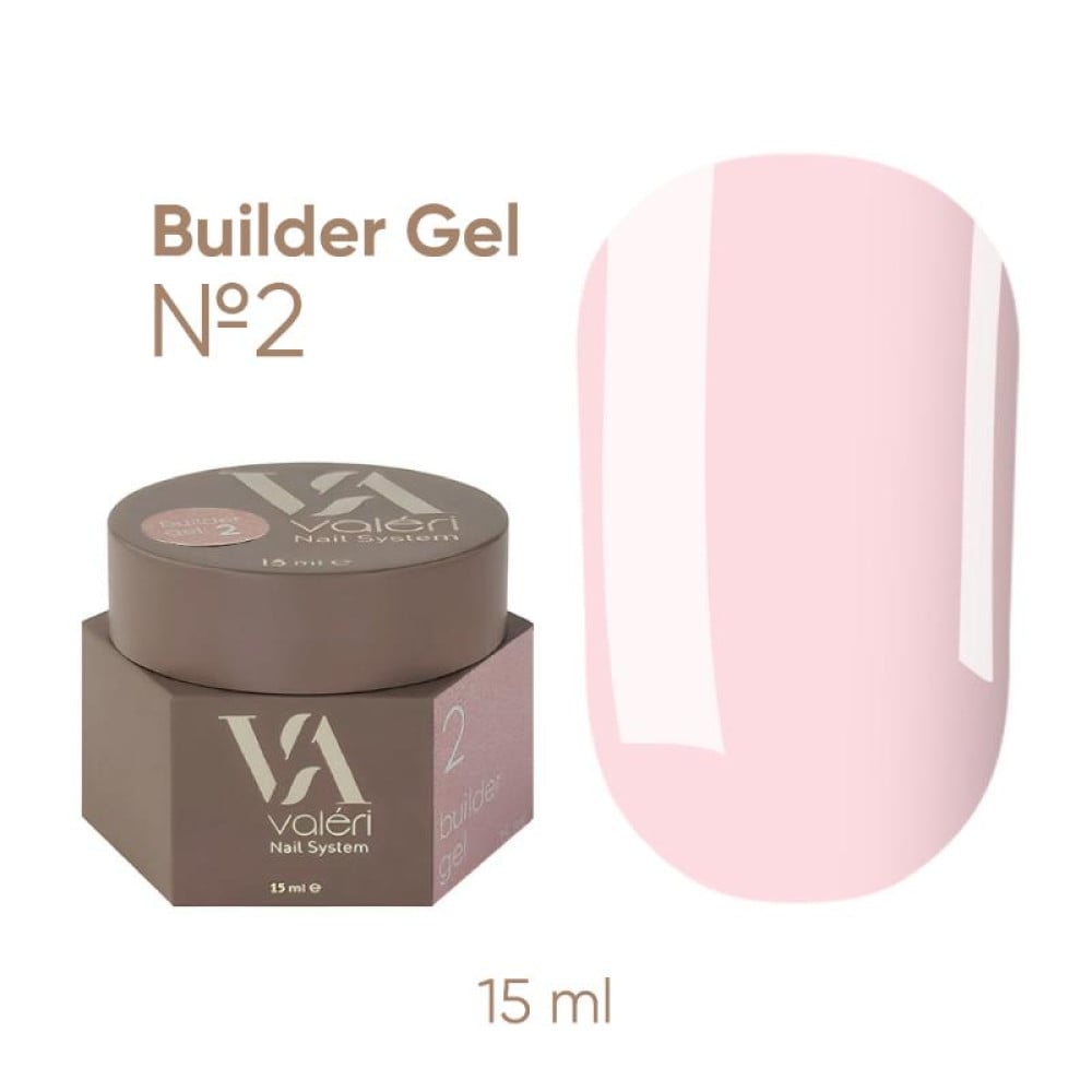 Гель для нарощування Valeri Builder Gel 002 15 мл