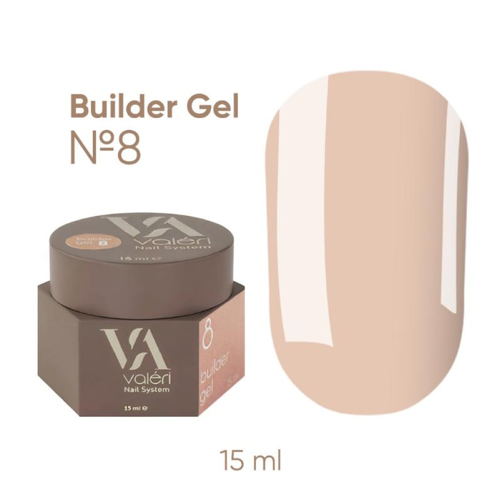 Гель для нарощування Valeri Builder Gel 008 15 мл