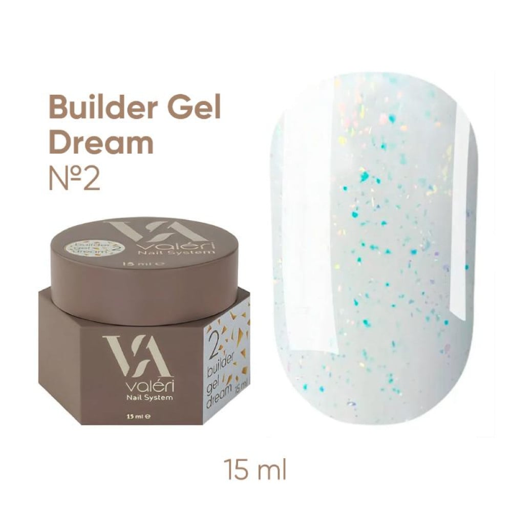 Гель для нарощування Valeri Builder Gel Dream 002 15 мл