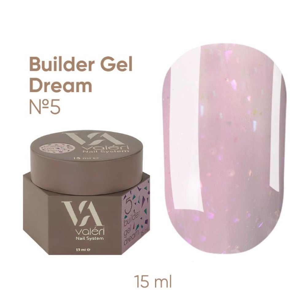 Гель для нарощування Valeri Builder Gel Dream 005 15 мл
