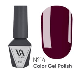 Гель-лак Valeri Color 014 спелая вишня 6 мл