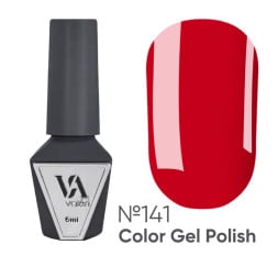 Гель-лак Valeri Color 141 яркий красный 6 мл