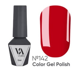 Гель-лак Valeri Color 142 классический красный 6 мл