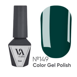 Гель-лак Valeri Color 149 глубокий зеленый 6 мл