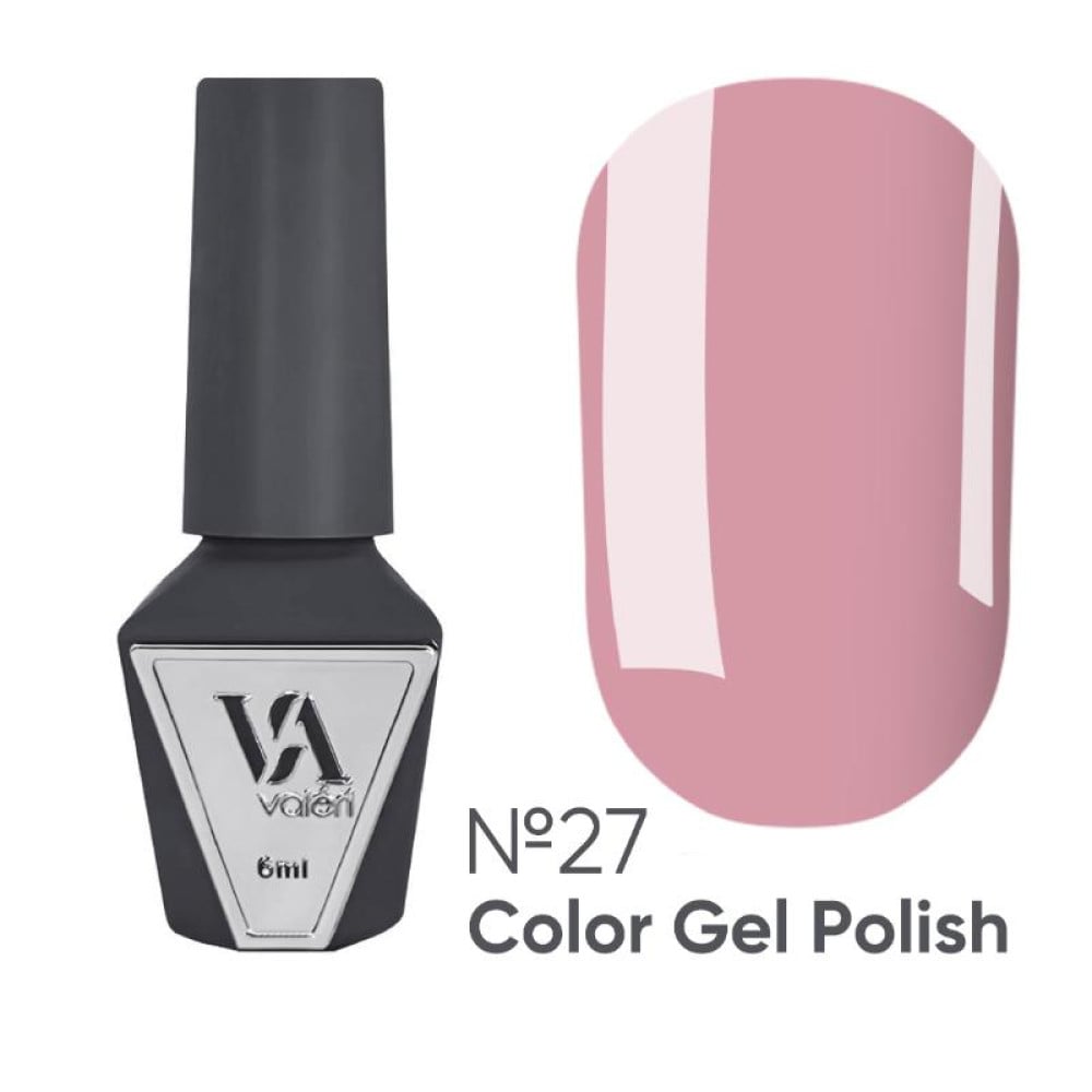 Гель-лак Valeri Color 027 бузковий 6 мл