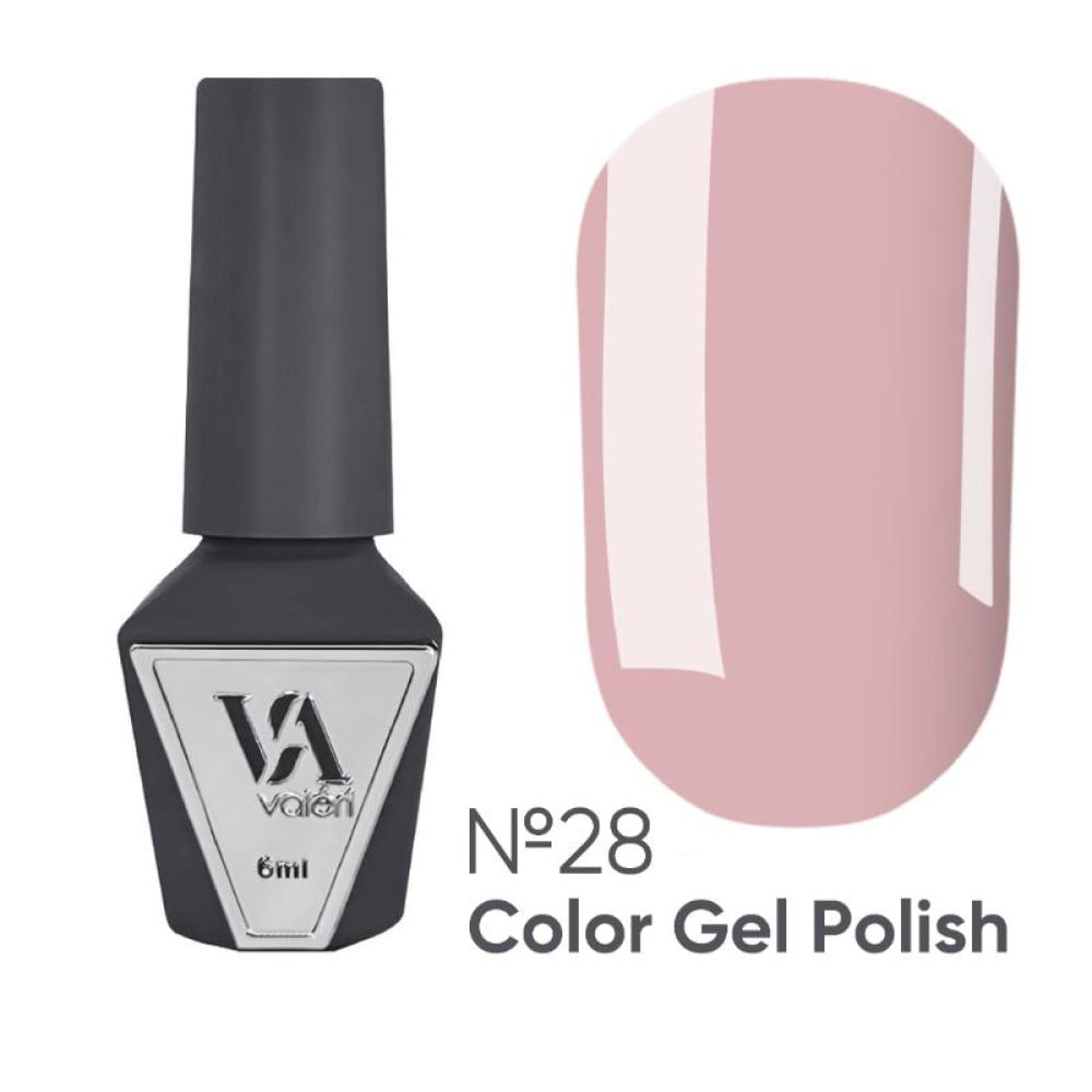 Гель-лак Valeri Color 028 суха троянда 6 мл