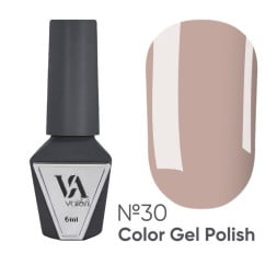 Гель-лак Valeri Color 030 темный беж 6 мл