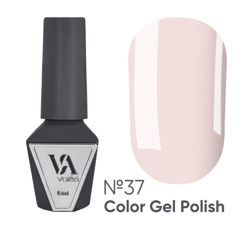 Гель-лак Valeri Color 037 холодний нюд 6 мл