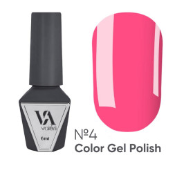 Гель-лак Valeri Color 004 неоновый фламинго 6 мл