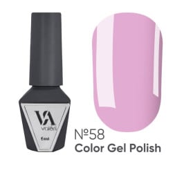 Гель-лак Valeri Color 058 розово-лиловый 6 мл