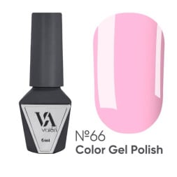 Гель-лак Valeri Color 066 розовая эмаль 6 мл