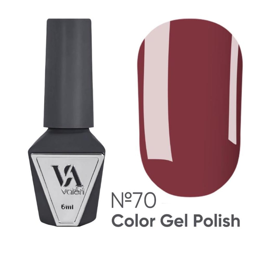 Гель-лак Valeri Color 070 какао з маршмеллоу 6 мл
