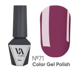 Гель-лак Valeri Color 071 пыльная сирень 6 мл