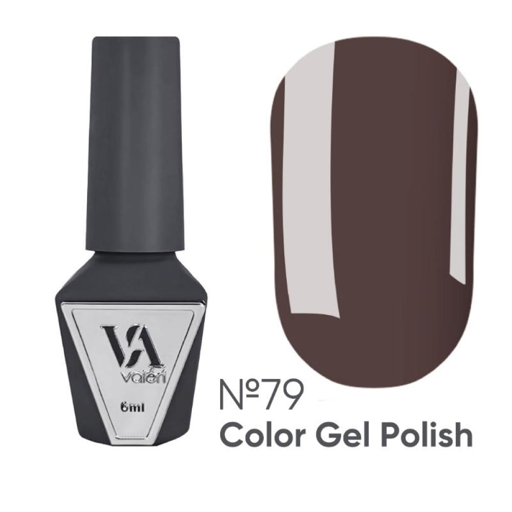 Гель-лак Valeri Color 079 мокко 6 мл