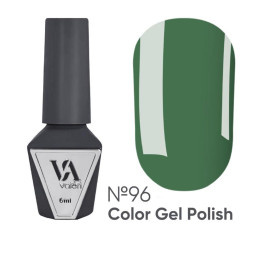 Гель-лак Valeri Color 096 зеленый хаки 6 мл