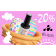 Скидка 20% на товары Nails Molekula