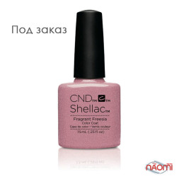 CND Shellac Fragrant Freesia нежно-розовый с шиммерами. 15 мл