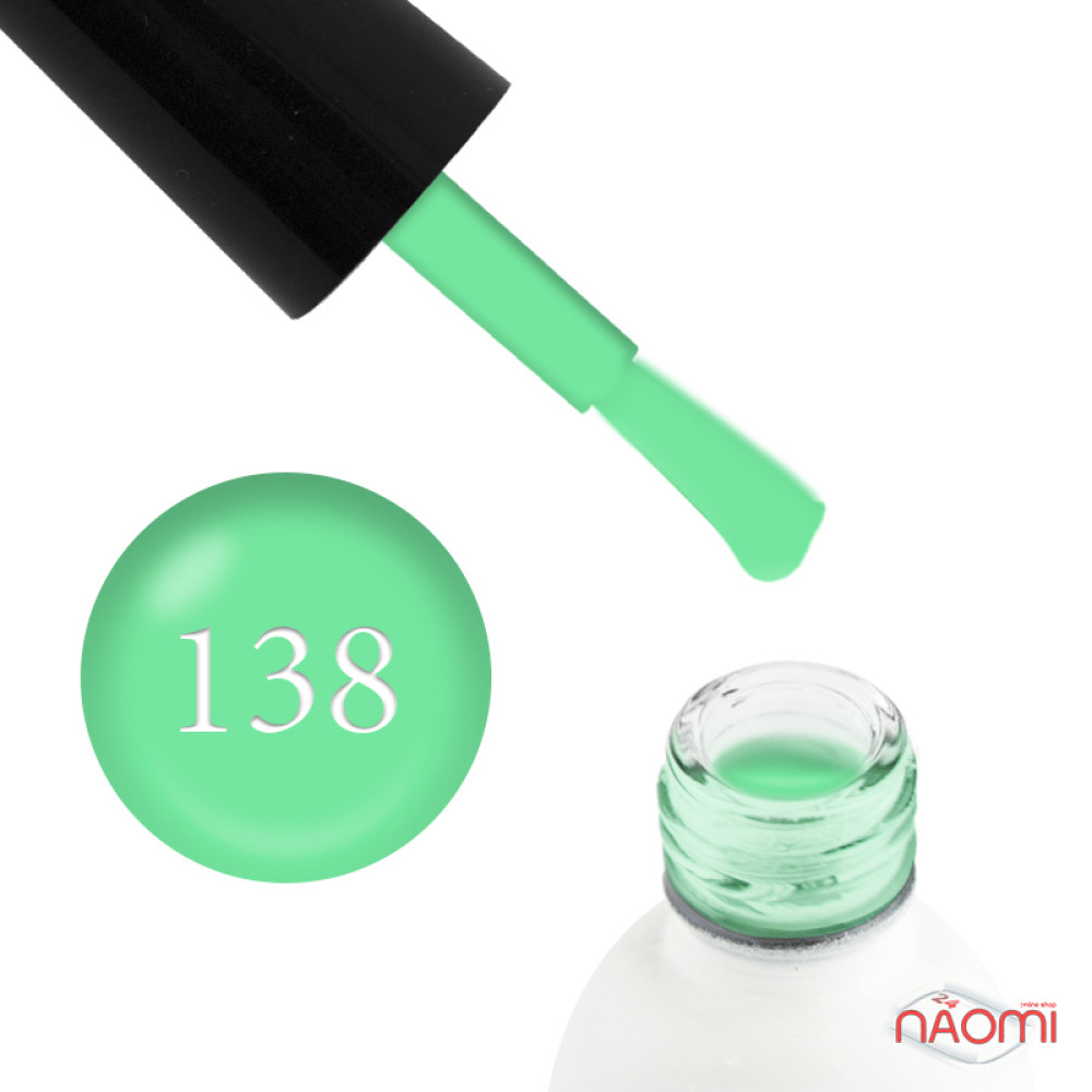 Гель-лак Koto Neon Party 138 ярко-зеленый. 5 мл