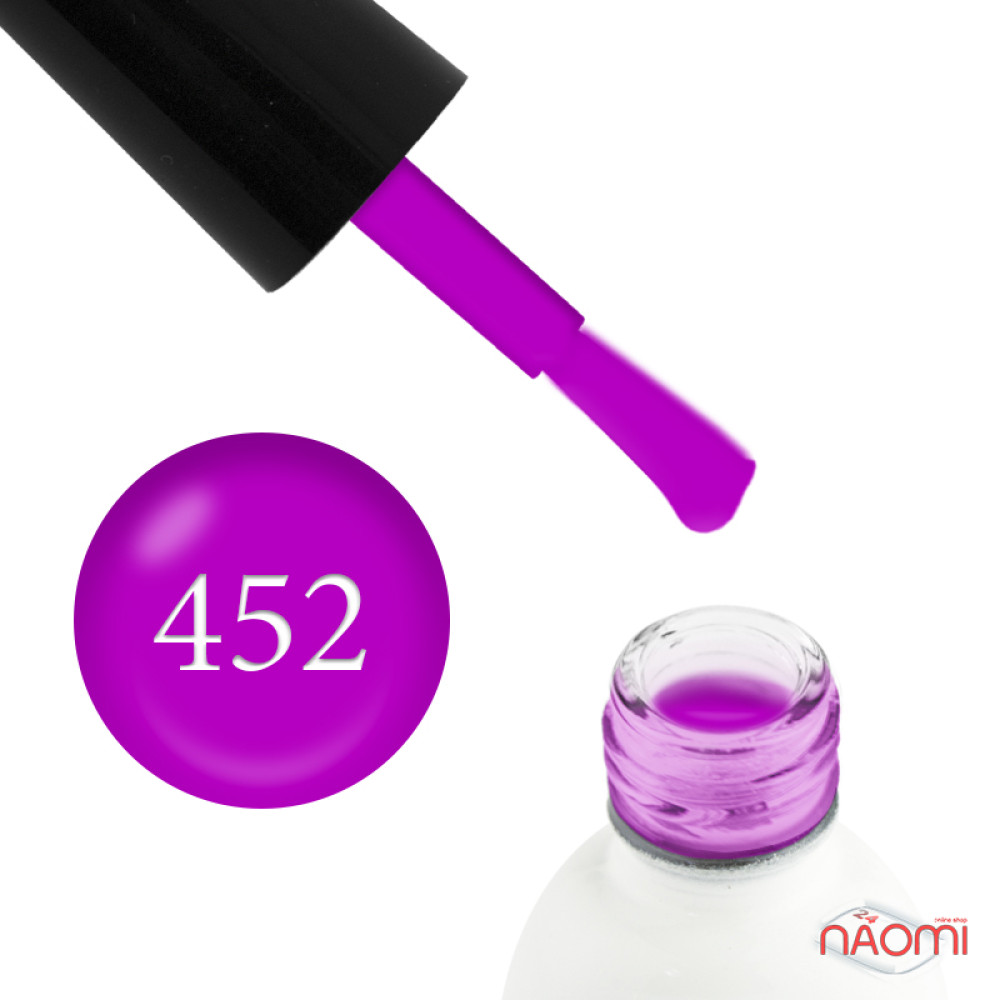 Гель-лак Koto Neon Party 452 яркий фиолетовый. 5 мл