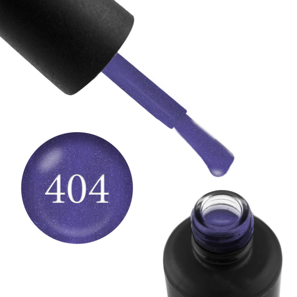 Гель-лак My Nail 404 фіолетовий. з шимерами. 9 мл