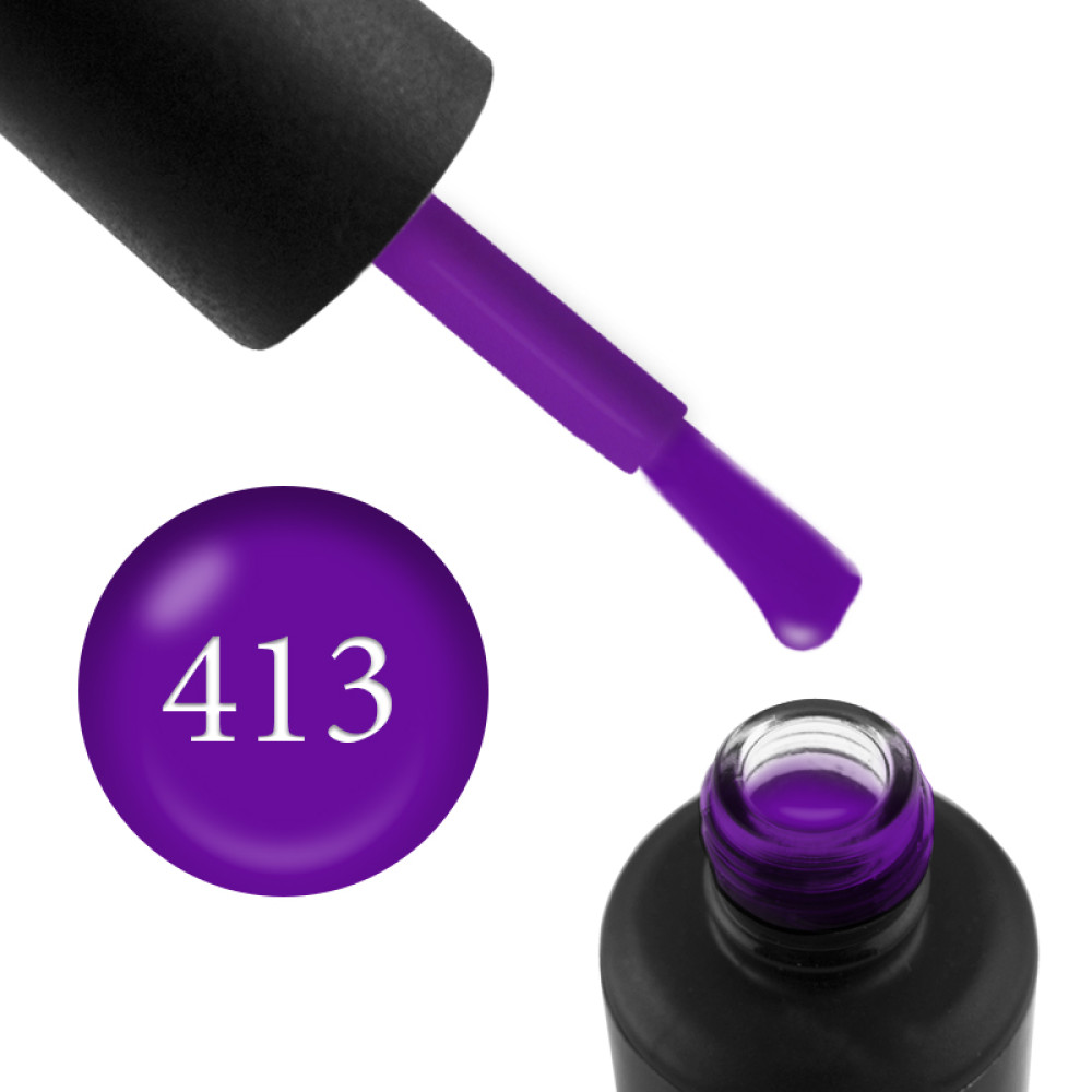 Гель-лак My Nail 413 яскраво-фіолетовий, 9 мл