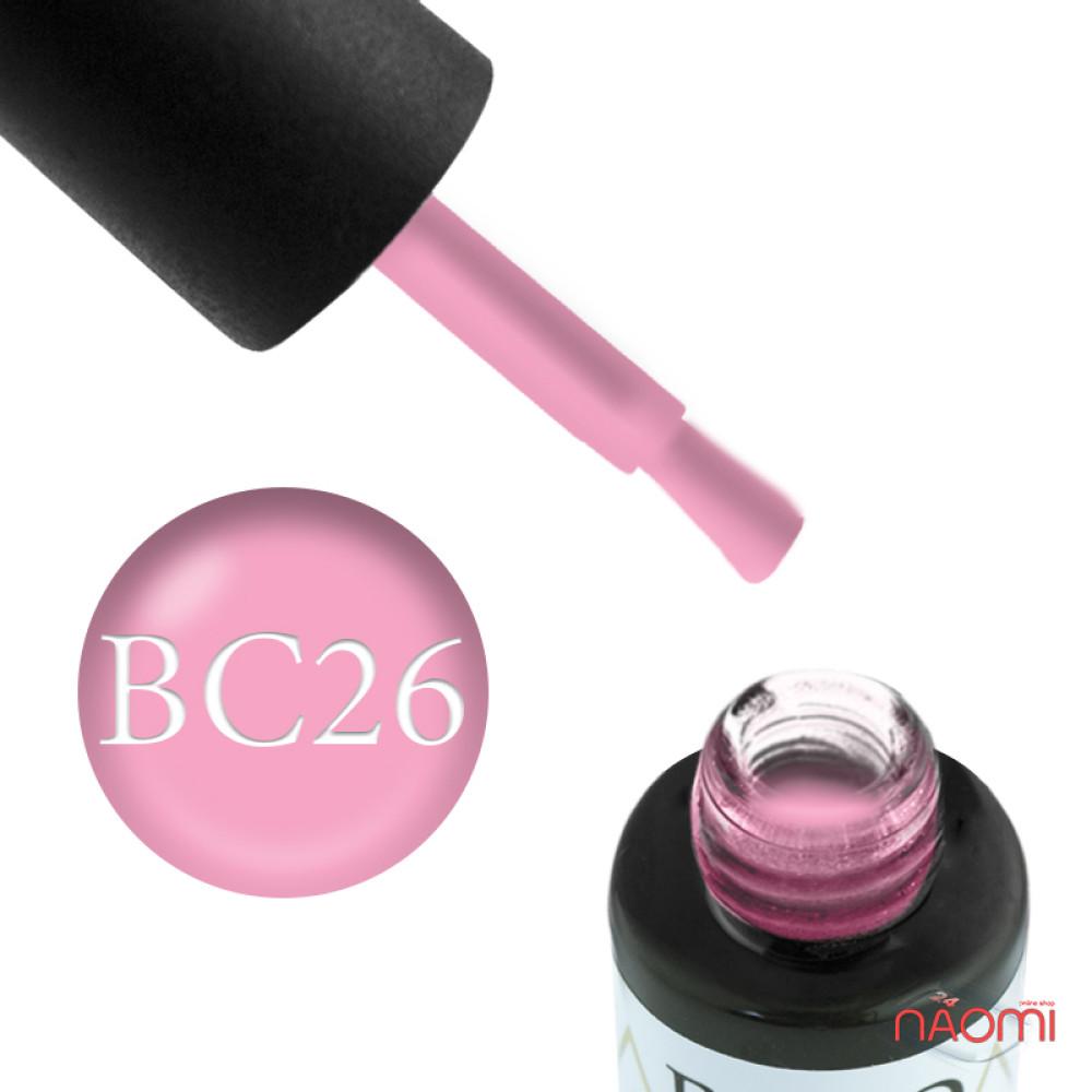 Гель-лак Boho Chic BC 026 ніжний рожевий. 6 мл