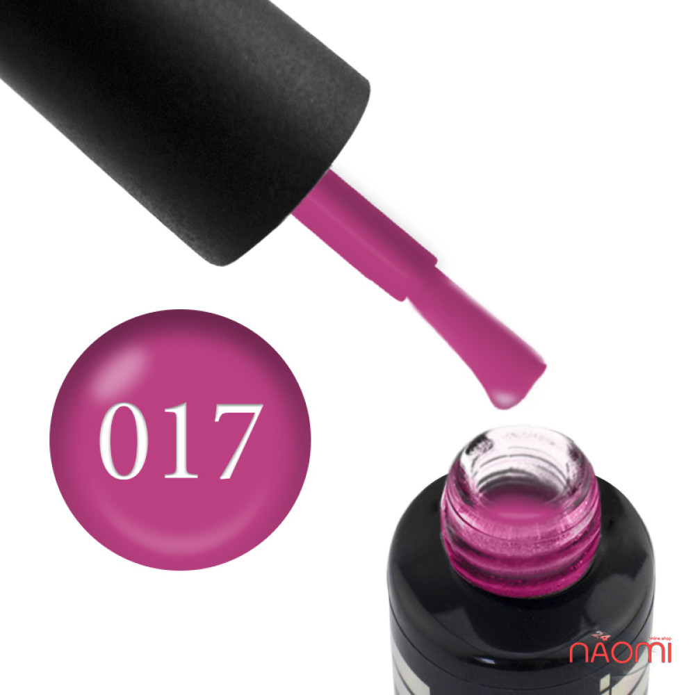 Гель-лак Oxxi Professional 017 рожево-пурпурний. 10 мл